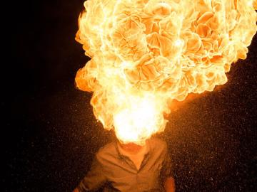 Feuer und Verbrennungsdreieck Feuer und Verbrennungsdreieck
